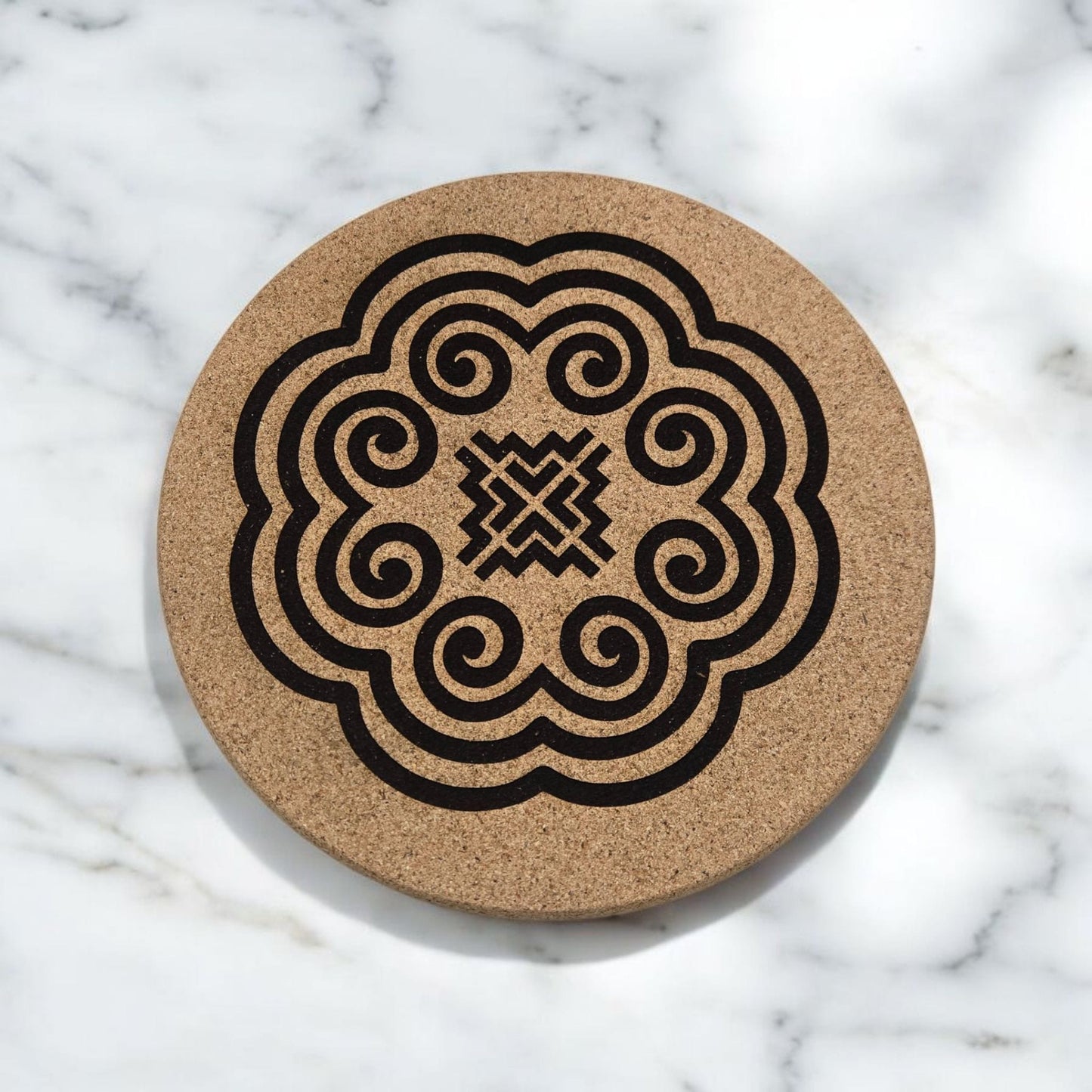 Hmong Elements: Engraved Cork Set