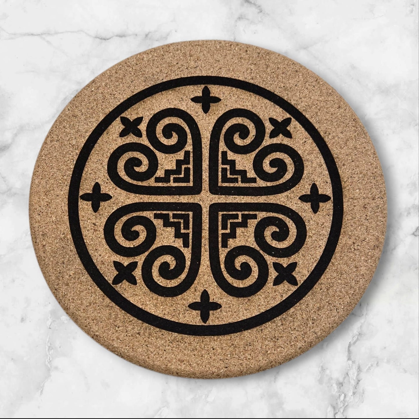 Hmong Elements: Engraved Cork Set