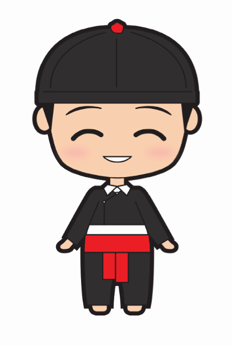 Chibi Ethnicity Pins