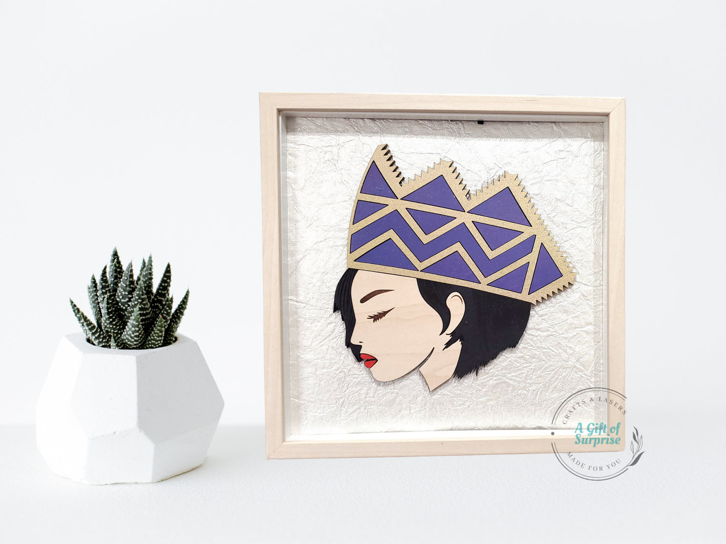Hmong Girl Inspirations (9 in x 9 in)