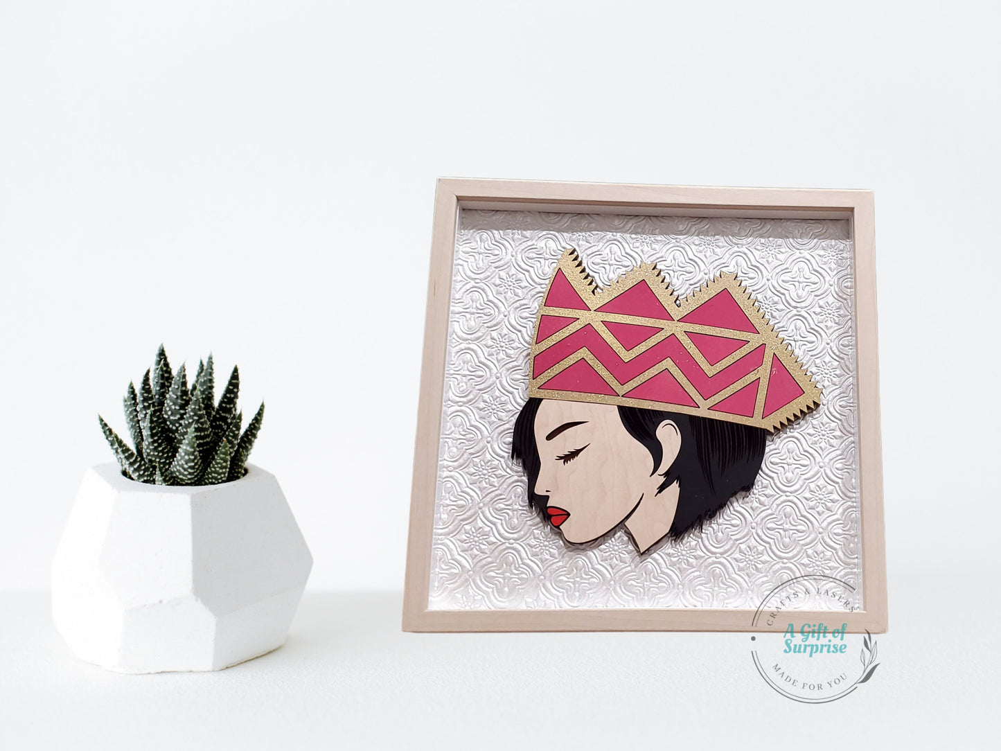 Hmong Girl Inspirations (9 in x 9 in)