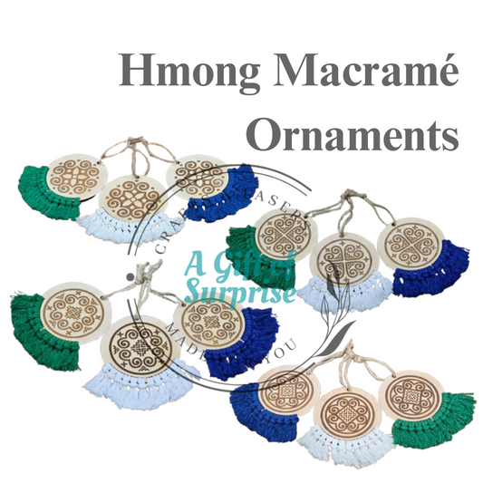 Hmong Macramé Ornament